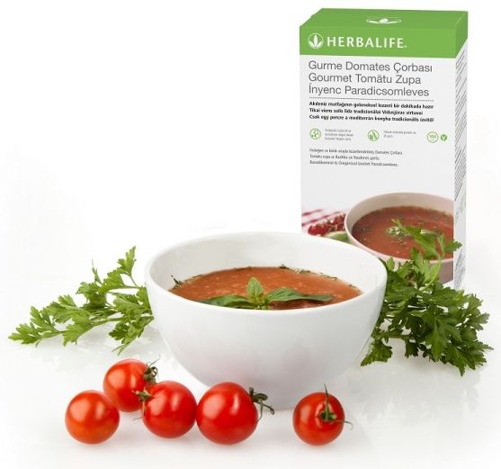 herbalife gurme domates çorbası
