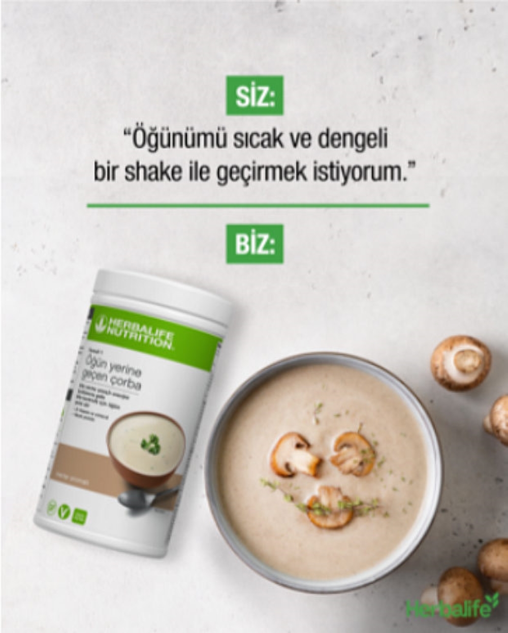 Formul-1-ogun-yerine-gecen-corba Herbalife Oğün Yerine Geçen Çorba Mantarlı